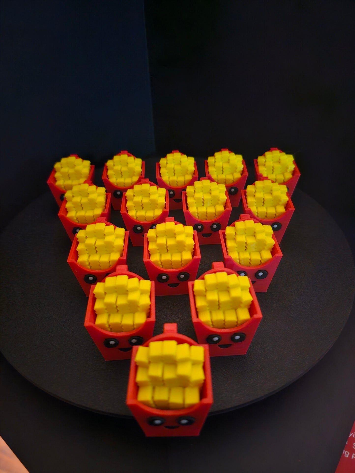 Clicky Fry Keychains