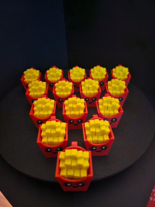 Clicky Fry Keychains