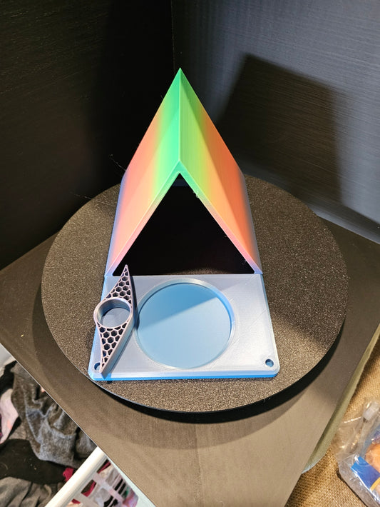 Book holder with matching thumb holder